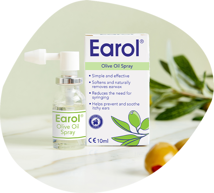 Earol Olive Oil Sprary for Ear Wax Removal Treatment